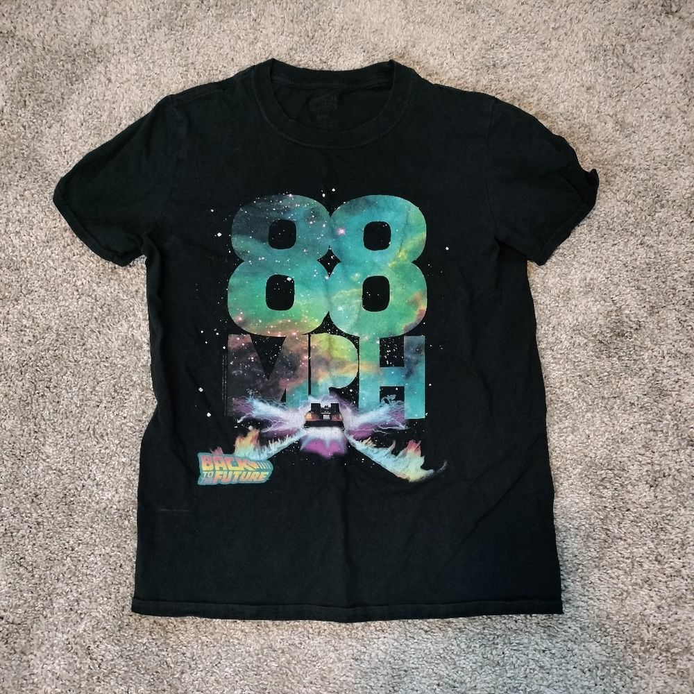 American Classics Men's Back to The Future 88 MPH Tshirt Size Small